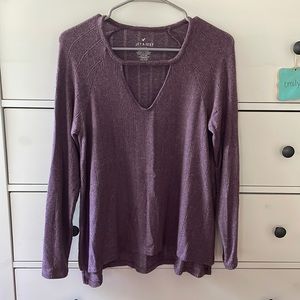 American Eagle Outfitters Soft and Sexy Sweater with Triangle Cut Out